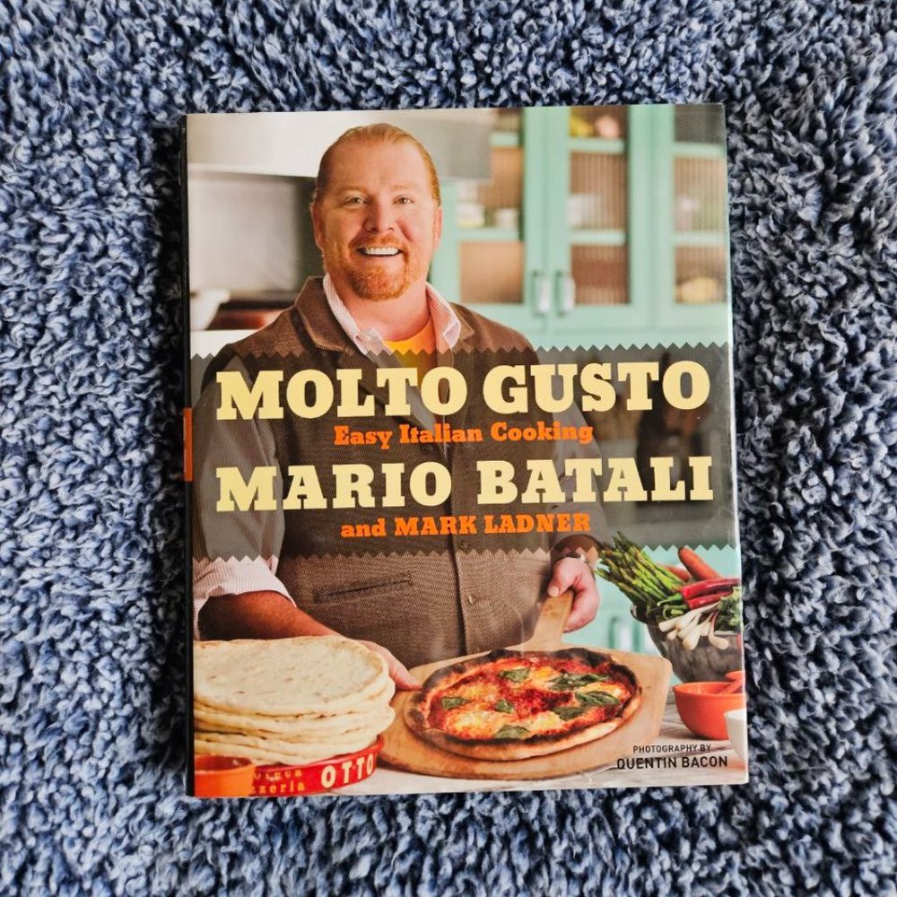 4/$40 Molto Gusto: Easy Italian Cooking by‎ Mario Batali - Hardcover